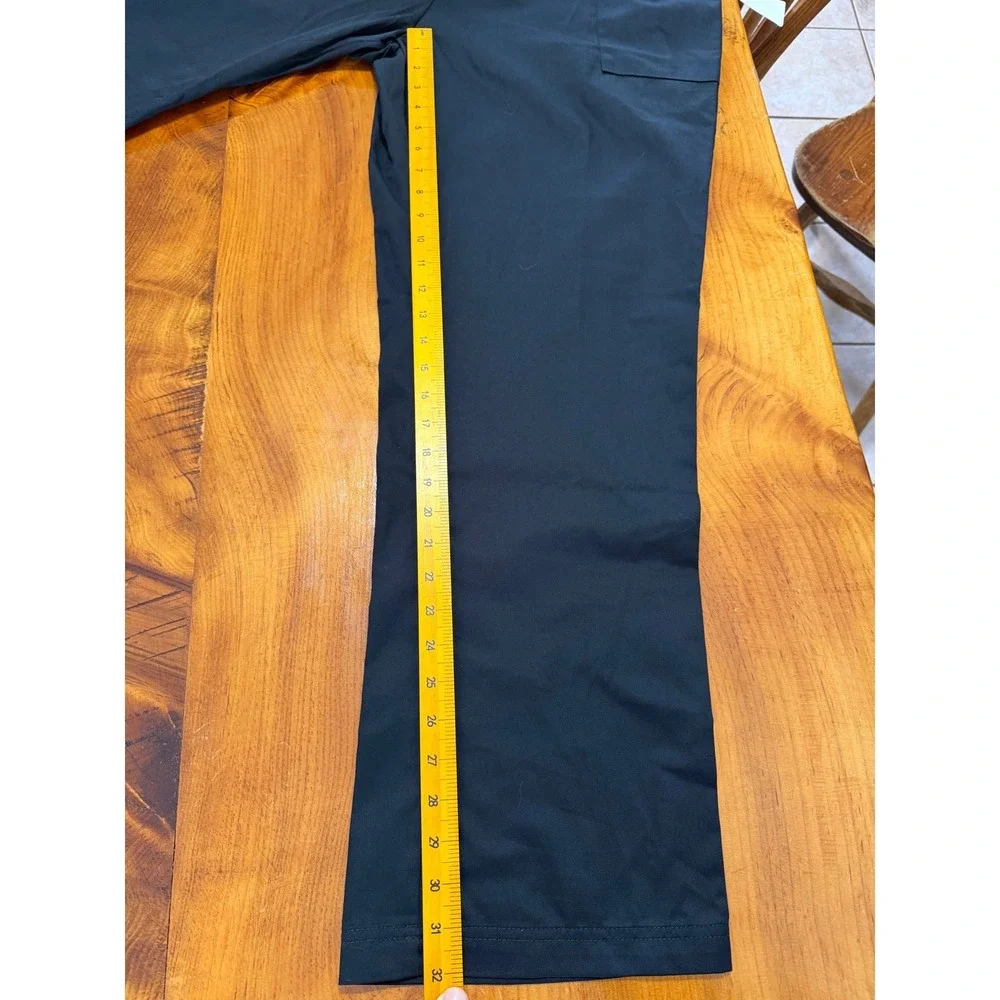 Chef Works Cargo Pants Black 3XL Elastic Drawstring Waist CPWO-BLK-3XL NEW